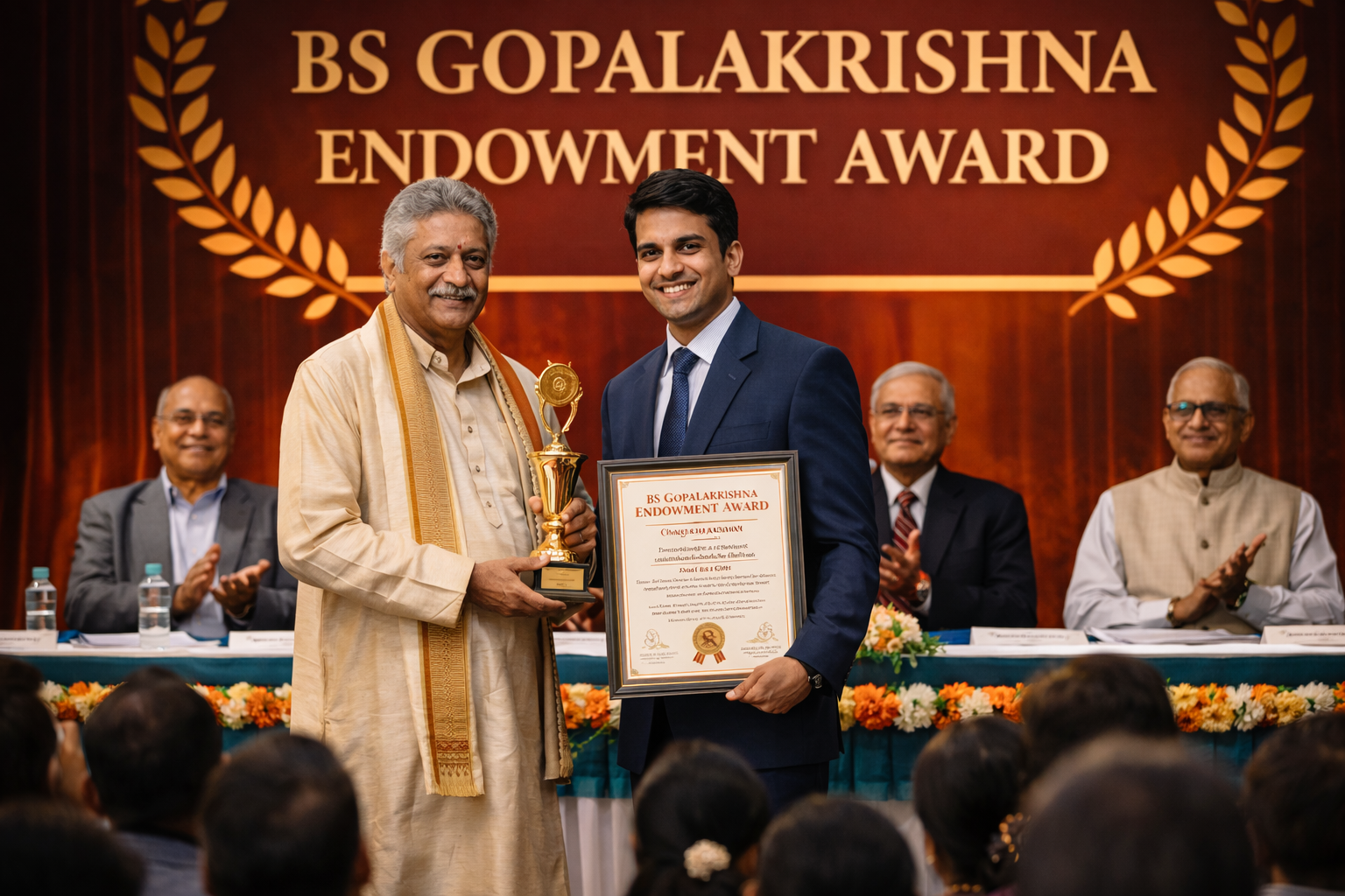The BS Gopalakrishna Endowment Award